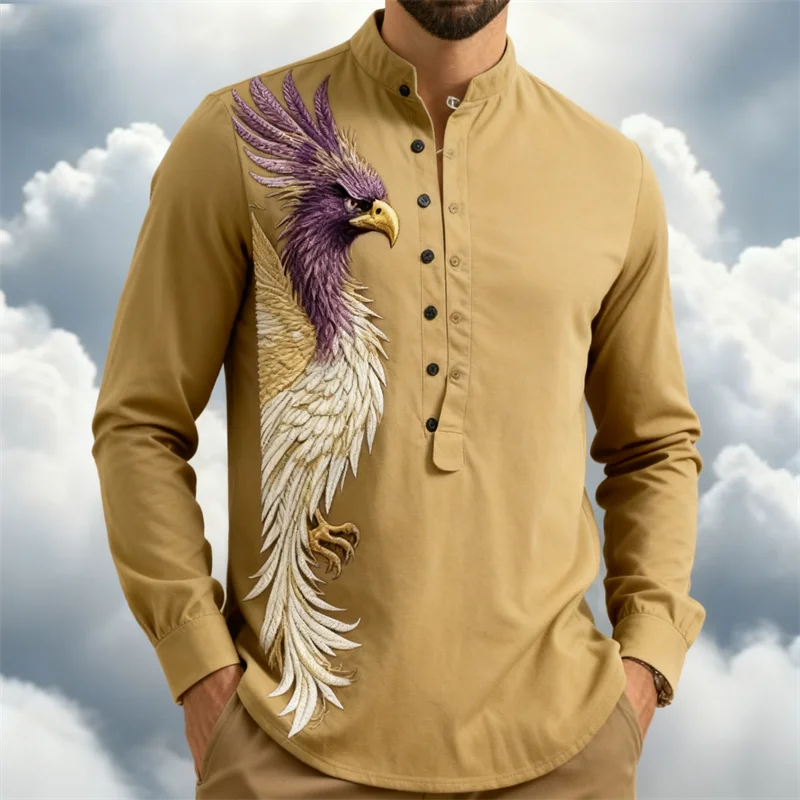 Camicia da uomo con bottoni, abbigliamento hawaiano, stampa 3D, 7 colori, moda casual, maniche lunghe, tessuto confortevole