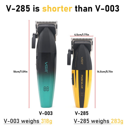 VGR Professional Clippers Adjustable Haircut Machine 9000RPM Hair Clipper Cordless Hair Trimmer Electric Hair Clippers Men V-285