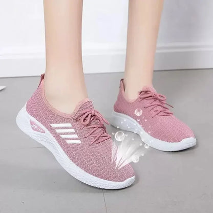 Scarpe da corsa da donna, scarpe da ginnastica per adulti, scarpe a rete, scarpe da ginnastica comode e morbide da donna, scarpe casual traspiranti