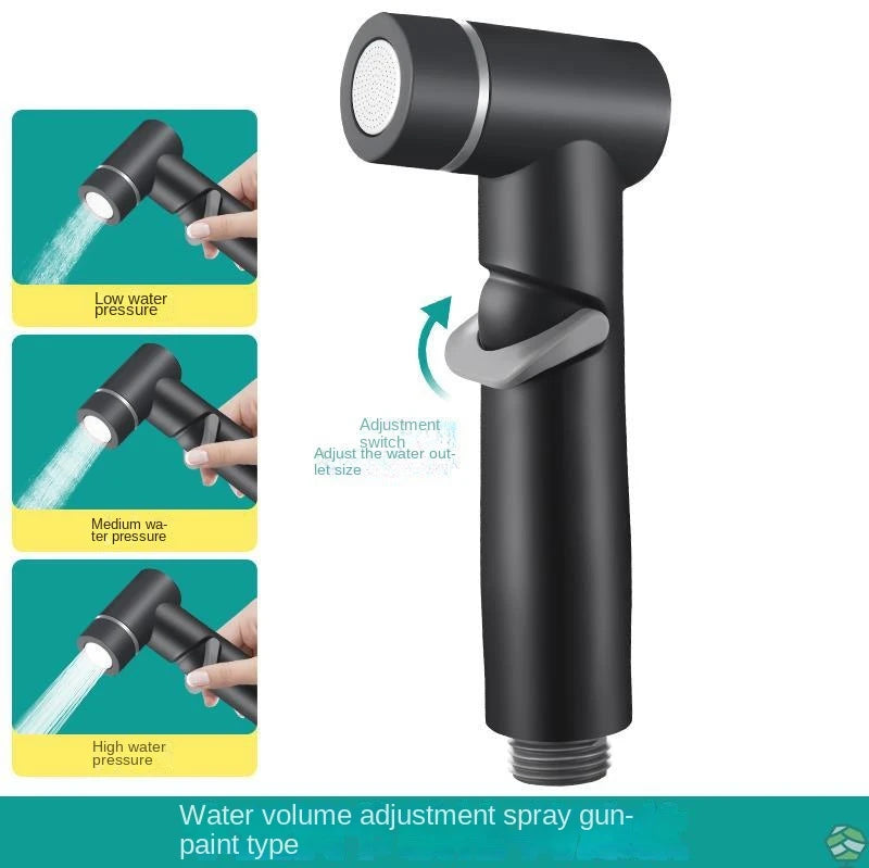 Two Modes Bidet Shower Sprinkler High pressure Gun Pressurized Nozzle Women's Bathroom Toilet Flushing Companion Accessories