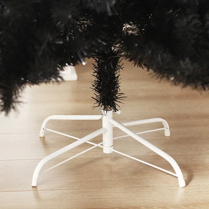 Black Artificial Christmas Tree PVC Encrypted Christmas Tree 1.2m-2.1m Family Party Christmas Halloween Atmosphere Decoration