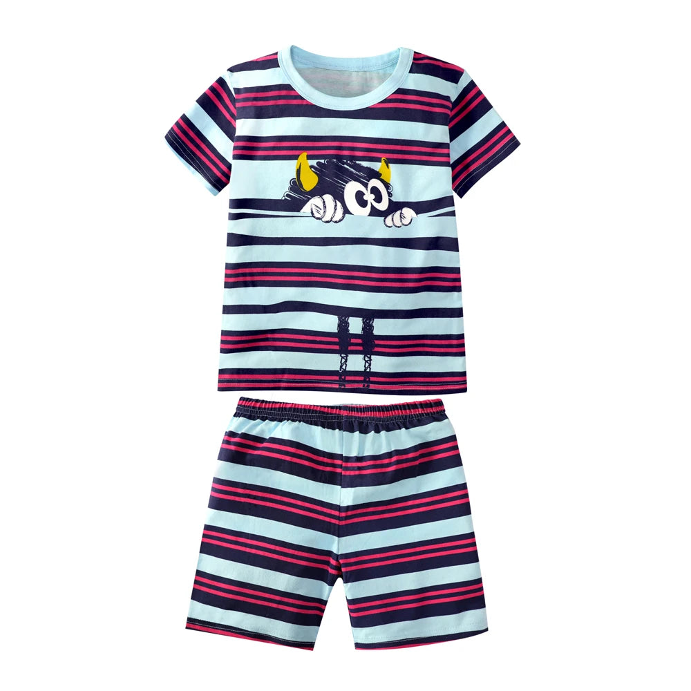 Pigiami per bambini, set di pigiami per bambini, abbigliamento da casa per bambini, pigiami per neonati, abbigliamento per la casa per bambine, set di vestiti per bambini, pigiami per ragazzi