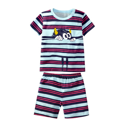 Pigiami per bambini, set di pigiami per bambini, abbigliamento da casa per bambini, pigiami per neonati, abbigliamento per la casa per bambine, set di vestiti per bambini, pigiami per ragazzi