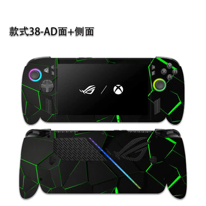 Pellicola protettiva pretagliata 1x Parte superiore + 1x Parte posteriore + Lati per Asus ROG XBOX ALLY X 7" Gen 2025 2024 2023