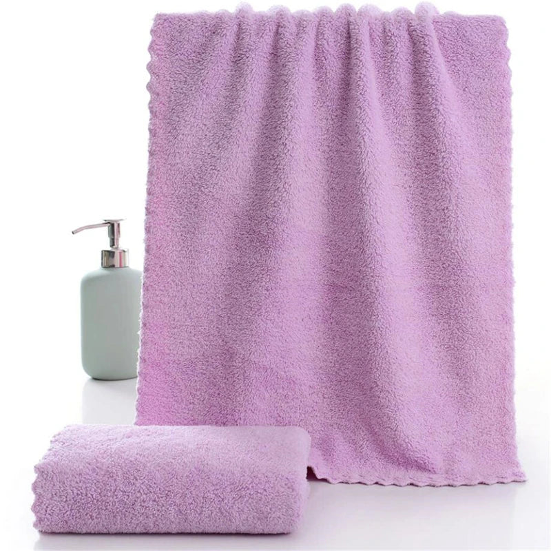 Asciugamani da bagno in fibra di bambù al 100%, in microfibra, per uomo e donna, in spugna morbida, regalo per adulti, panno super assorbente per la casa.