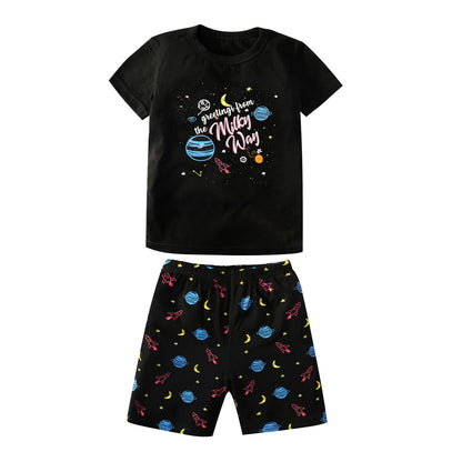 Pigiami per bambini, set di pigiami per bambini, abbigliamento da casa per bambini, pigiami per neonati, abbigliamento per la casa per bambine, set di vestiti per bambini, pigiami per ragazzi