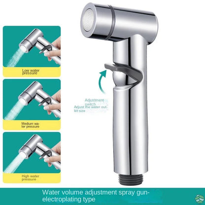 Two Modes Bidet Shower Sprinkler High pressure Gun Pressurized Nozzle Women's Bathroom Toilet Flushing Companion Accessories