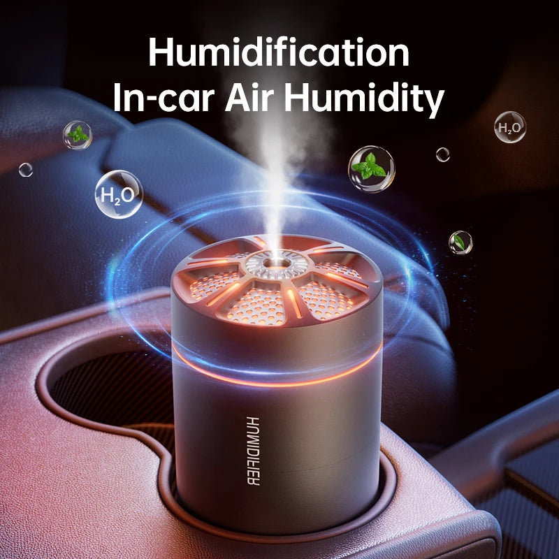 Mini umidificatore d'aria da 180 ml, diffusore di aromaterapia con oli essenziali, spray per aromaterapia, umidificatore silenzioso per casa, camera da letto e auto.