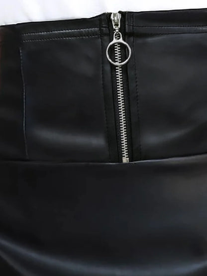 Ladies' hip hugging skirt, versatile skirt for daily commuting, elastic, autumn and winter skirt 797