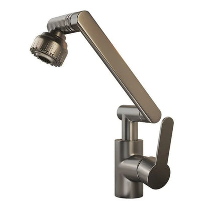 Universal Dual-Function Robotic Arm Kitchen Sink Faucet Hot/Cold Water Mixing Valve Bathroom Basin Tap
