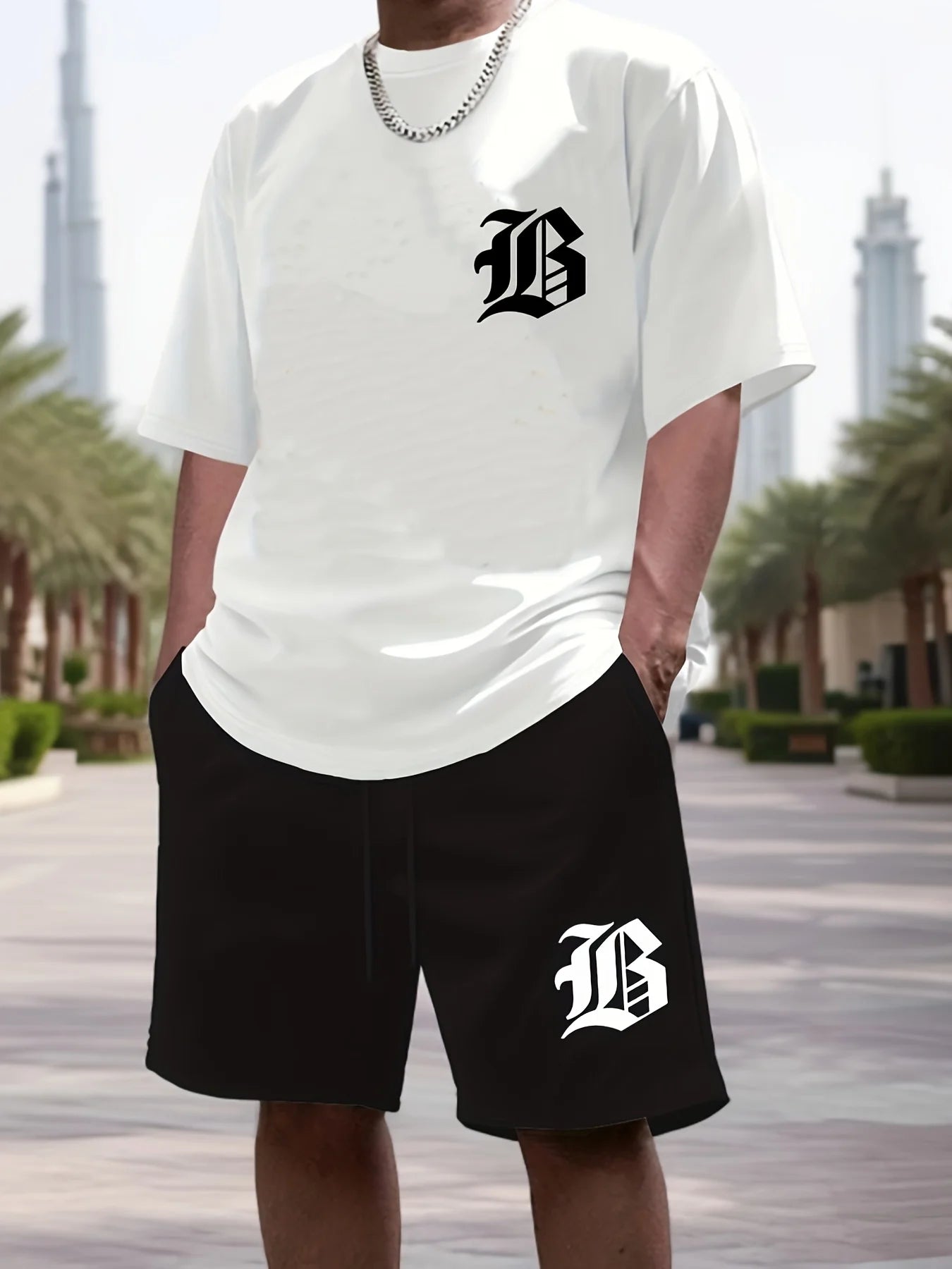 Completo casual da uomo estate 2025, stampa 3D, abbigliamento sportivo estivo, streetwear, set di pantaloncini per attività all'aperto