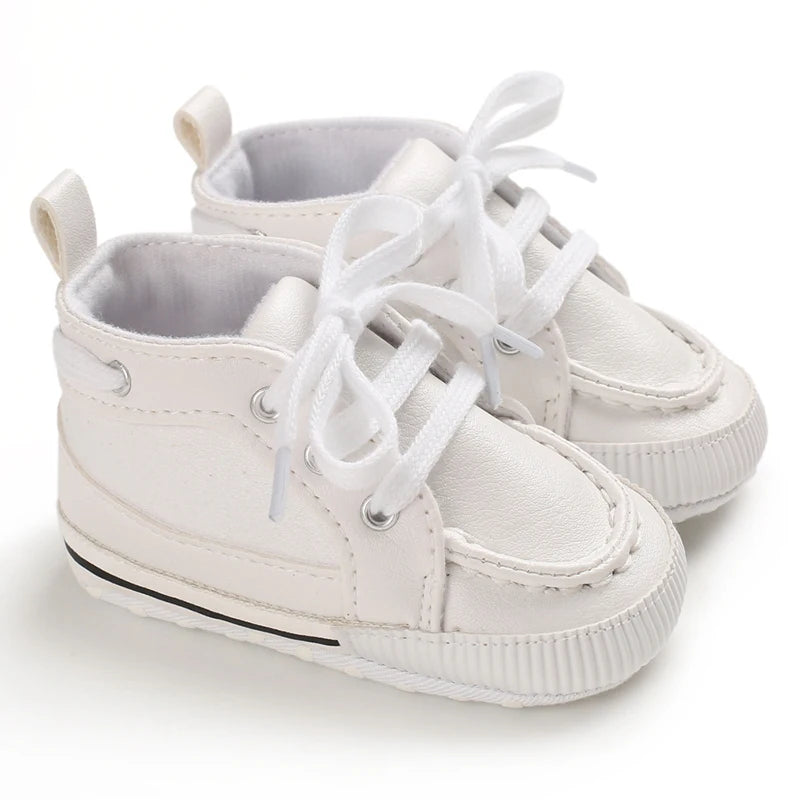 Nuove scarpe marroni per battesimo, scarpe da passeggio per bambini, suola morbida, scarpe da ginnastica per neonati, compleanno, bambini e ragazzi.