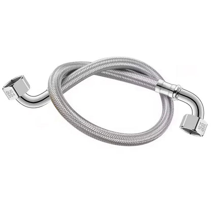 20/40/60/100/150/200cm G1/2'' Plumbing Explosion-Proof Flexible Braided Hose Anti-Winding Faucet Water Pipe For Kitchen Bathroom