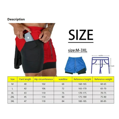 EVERLAST Maglietta a compressione da uomo + pantaloncini sportivi 2 in 1 Set 2 pezzi Tempo libero Traspirante Manica corta Sport Jogging Palestra Abbigliamento di marca Stampa