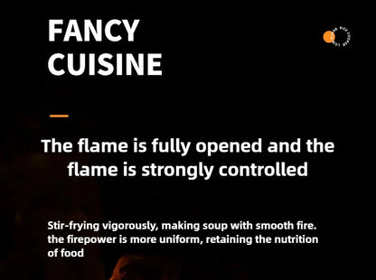 Cucina domestica Energia Fierce Stufa Ristorante commerciale Risparmio energetico Stufa a gas Alta temperatura Stufa singola