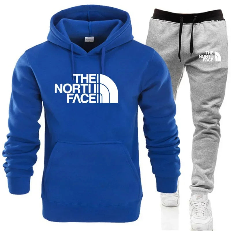 Completo sportivo da uomo e donna per primavera e autunno, composto da felpa a maniche lunghe e pantaloni elasticizzati, ideale per jogging e fitness, disponibile in 2 set.