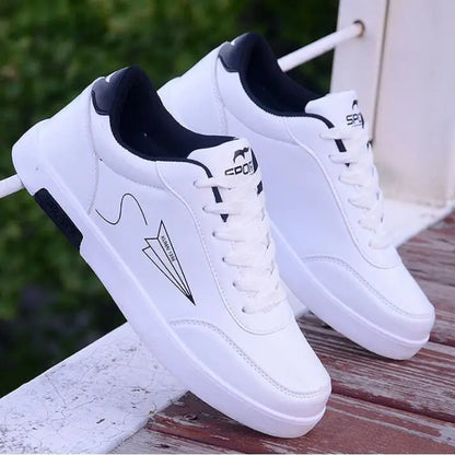 Sneakers da uomo Scarpe da uomo Vulcanizzate Economiche Piatte Comode Moda Autunno Primavera Sneakers in tela bianca Scarpe da donna Chaussure Homme