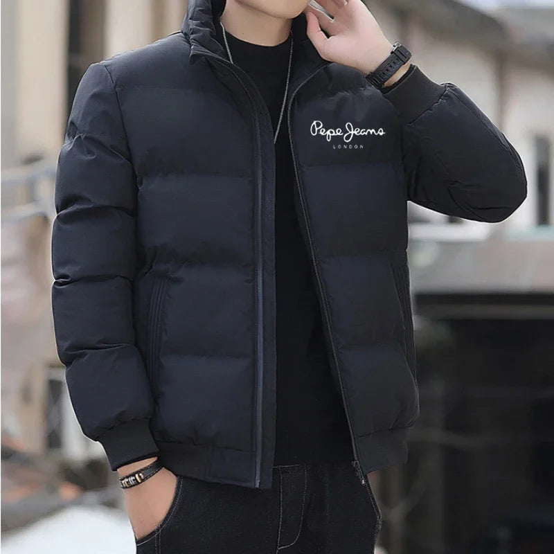 Men's Winter Jacket Windproof Warm Thick Waterproof Outdoor Coat For Cold Weather