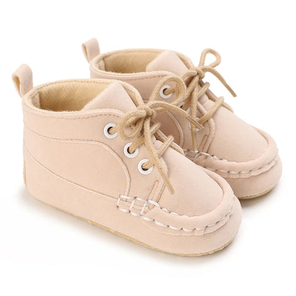 Nuove scarpe marroni per battesimo, scarpe da passeggio per bambini, suola morbida, scarpe da ginnastica per neonati, compleanno, bambini e ragazzi.