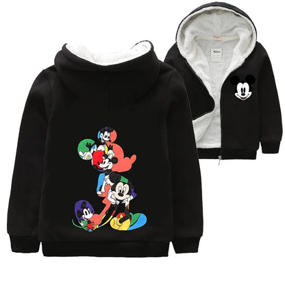 Cappotto invernale spesso per bambini con personaggi dei cartoni animati Pixar Cars, Saetta McQueen, per neonati e bambini, giacca con cerniera e maglione.