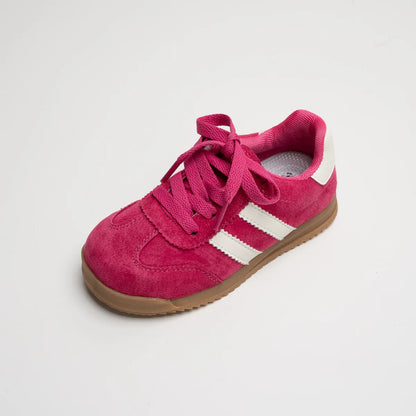 Nuove scarpe casual per bambini primavera autunno, maschietti e femminucce, scarpe di qualità in vera pelle di maiale, scarpe morbide per camminare.