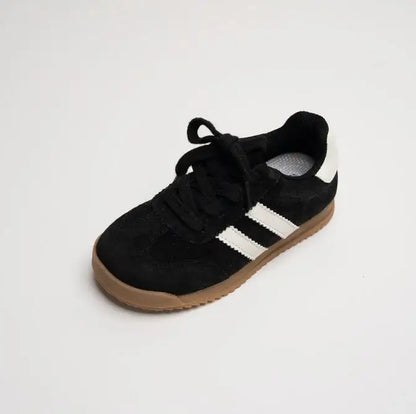 Nuove scarpe casual per bambini primavera autunno, maschietti e femminucce, scarpe di qualità in vera pelle di maiale, scarpe morbide per camminare.