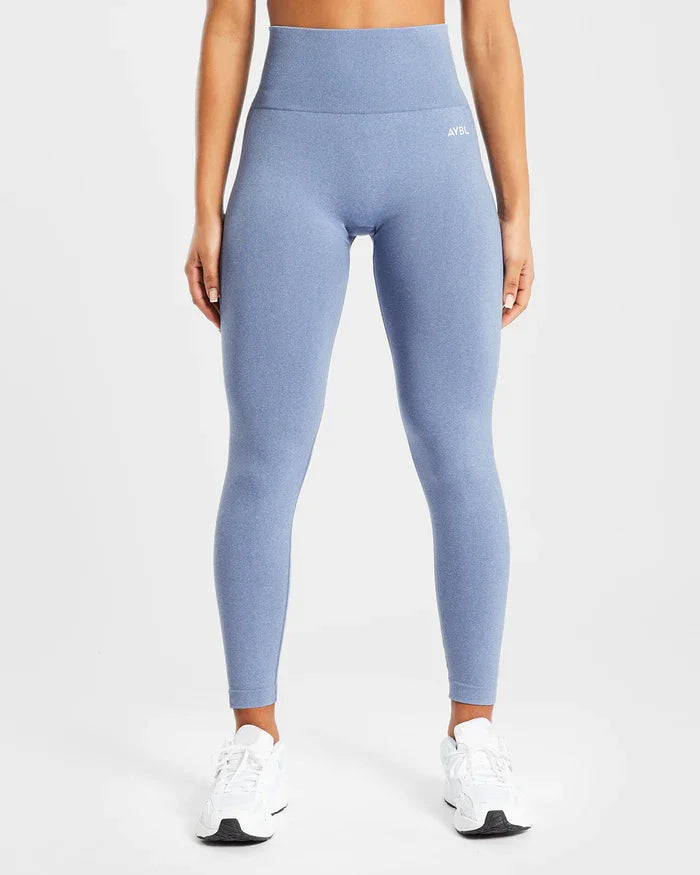Trendy Leggings Scrunch Seamless Yoga Women Legging Gym Sports Pants Low Ribbed Band High Stretch Fitness Tights Pant