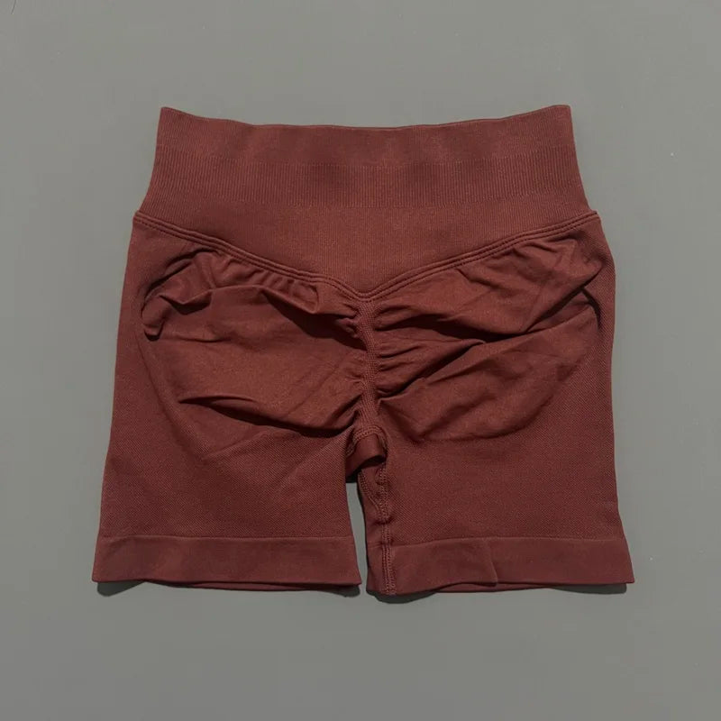 Pantaloncini sportivi HISTELLO Impact Shorts da 4,5" da donna, ideali per yoga, yoga, fitness, palestra, leggings elasticizzati, allenamento e sport.