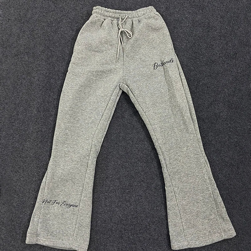 2000s Casual Women Personalized Straight Pants American Street Simple Leisure Sports Fashion Trend Letter Printing Sweatpants