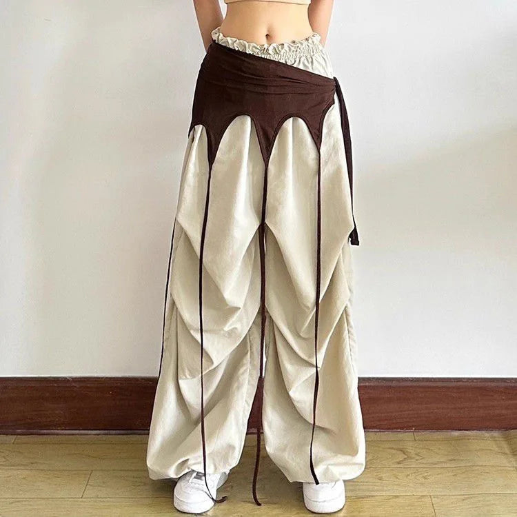 2025 Harajuku Women Fairy Tassels Skirts See Streetwear Irregular Bandage Skirt Sexy Grunge Trendy Mujer Faldas Y2k Aesthetic