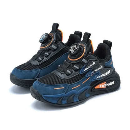 Scarpe da ginnastica alla moda per bambini, scarpe casual per la scuola e per camminare, in mesh traspirante, per esterni, per la corsa, lo sport e il tennis.