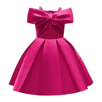 Abito estivo casual da principessa per bambine, ideale per Capodanno, matrimoni, feste di compleanno, senza maniche, in tulle arricciato.
