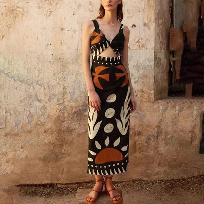 Bikini sexy a vita alta con stampa di uccelli in rete, set da 3 pezzi, costume da bagno intero alla moda con intagli, nuovo pareo da spiaggia 2024, monokini