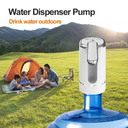 Distributore d'acqua Pompa per acqua Pompa per bottiglia elettrica Mini pompa per acqua portatile USB Pieghevole Distributore d'acqua automatico per uso domestico