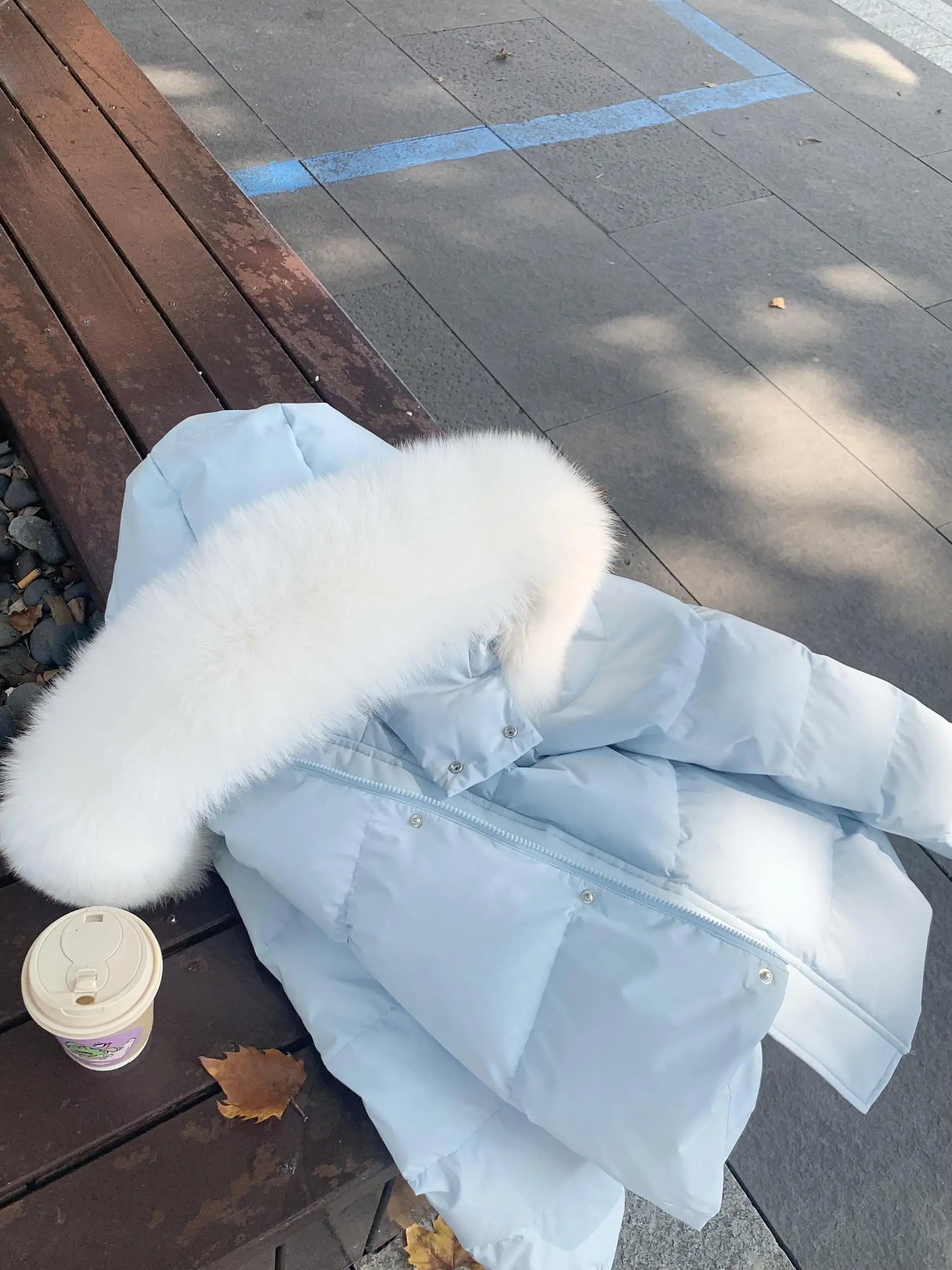 American Retro Y2K Coat Parkas Long Sleeve Women Casual Vintage Zipper Faux Fur Collar Jacket 2025 Autumn Streetwear