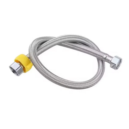 20/40/60/100/150/200cm G1/2'' Plumbing Explosion-Proof Flexible Braided Hose Anti-Winding Faucet Water Pipe For Kitchen Bathroom