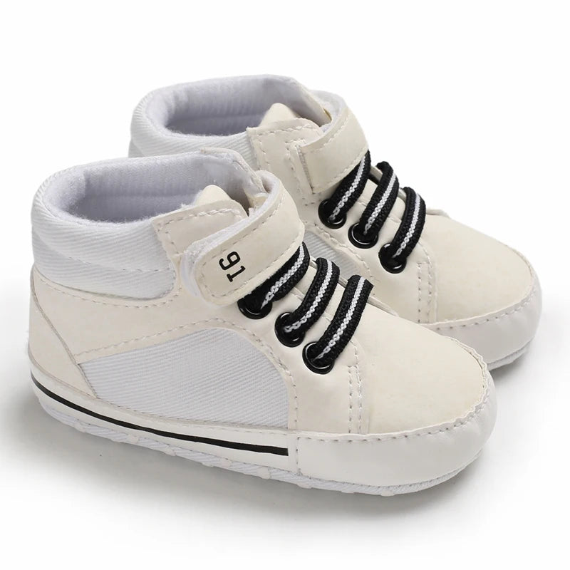 Nuove scarpe marroni per battesimo, scarpe da passeggio per bambini, suola morbida, scarpe da ginnastica per neonati, compleanno, bambini e ragazzi.