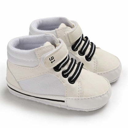 Nuove scarpe marroni per battesimo, scarpe da passeggio per bambini, suola morbida, scarpe da ginnastica per neonati, compleanno, bambini e ragazzi.