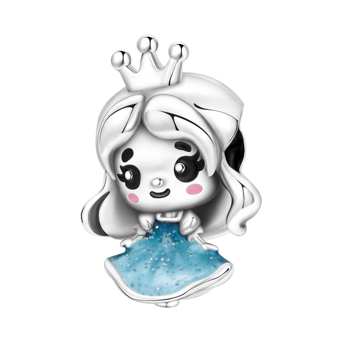Orstarry 925 Argento Sterling Coppia Dottori Personaggi dei Cartoni Animati Perline Ciondoli Originali Braccialetti Charm Gioielli Feste Fai da Te Regali