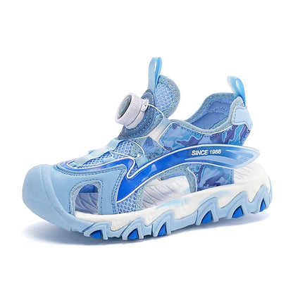 Scarpe da spiaggia antiscivolo Summer Brand Sandali per bambini Scarpe casual comode per bambine Scarpe basse da principessa con fiori per bambini