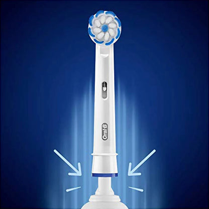 Oral-B EB60 Sensi Ultrathin Replacement Electric Toothbrush Heads Clean and Care Sensitive Original Refill Tooth Brush for Adult
