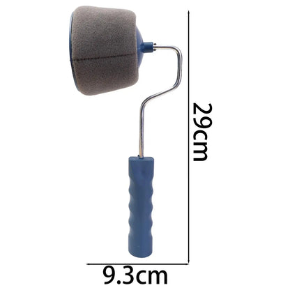 Refillable Paint Roller Brush Large Drum and Small Drum Handheld Paint Roller for Painting Room Walls Ceilings Floors Tools