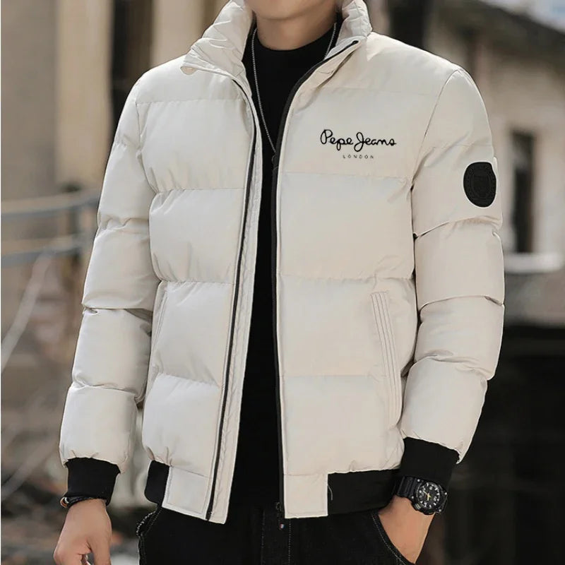 Men's Winter Jacket Windproof Warm Thick Waterproof Outdoor Coat For Cold Weather