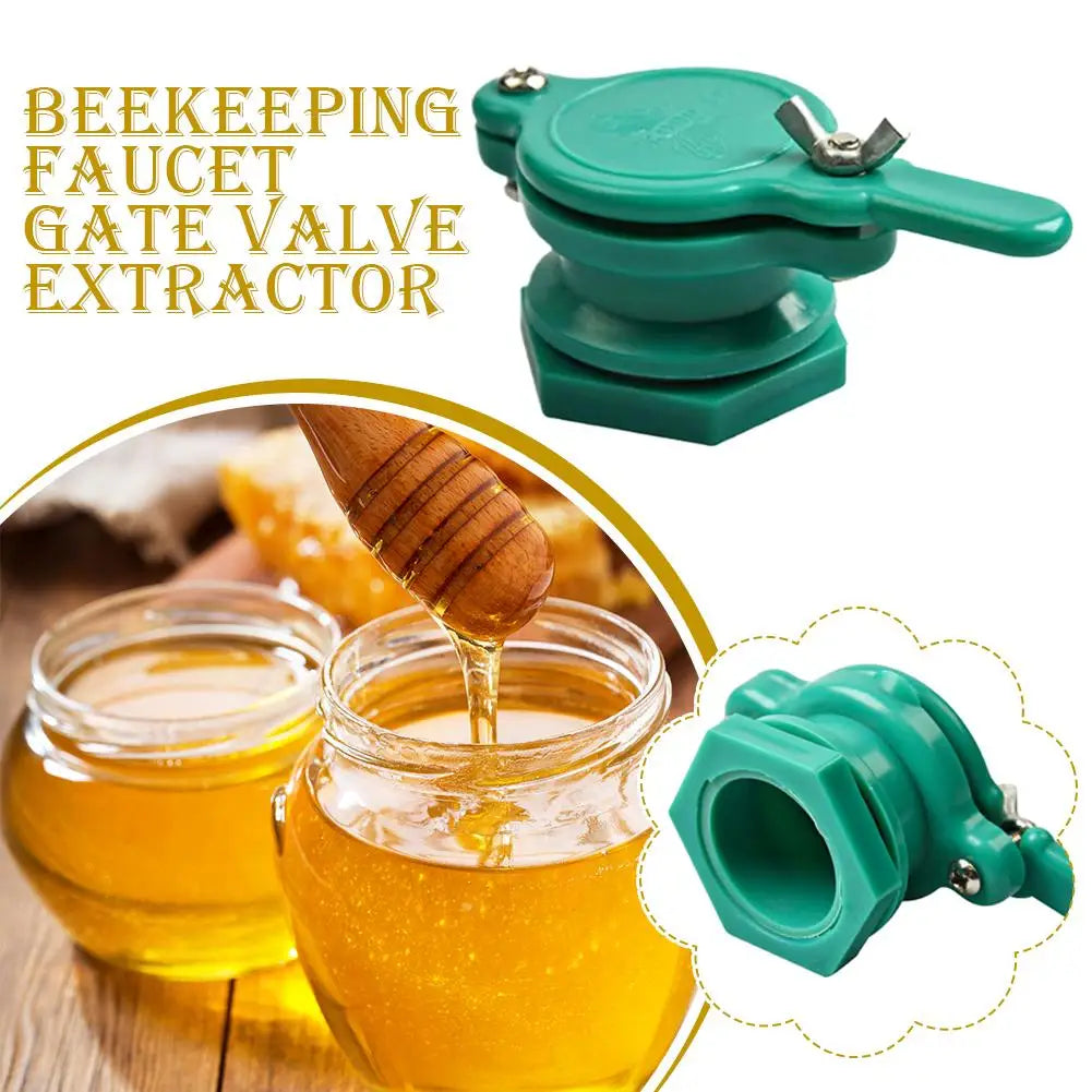 Bee Honey Tap Gate Valve Extractor Bottling Honey Extractor Machine Hive Equipments Honey Separation Tap Beekeeping Tools