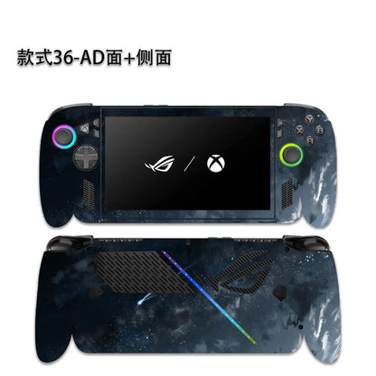 Pellicola protettiva pretagliata 1x Parte superiore + 1x Parte posteriore + Lati per Asus ROG XBOX ALLY X 7" Gen 2025 2024 2023