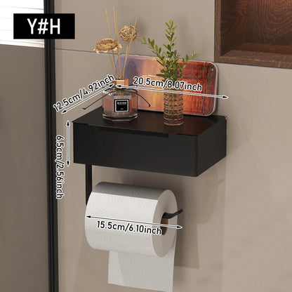 Roll paper holder, wet wipe tissue box, non perforated storage rack, tissue box, tissue holder