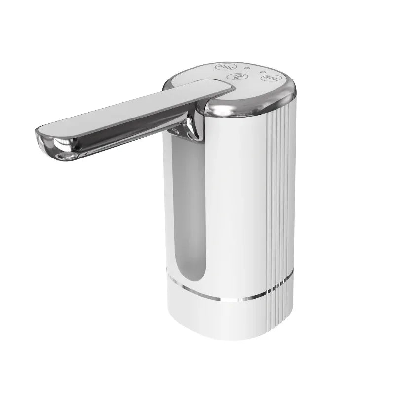 Distributore d'acqua Pompa per acqua Pompa per bottiglia elettrica Mini pompa per acqua portatile USB Pieghevole Distributore d'acqua automatico per uso domestico
