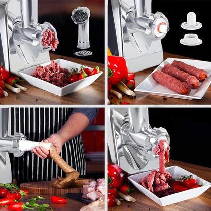 Electric Meat Grinder Multi-functional Household Meat Mincer Sausage Grinder Stainless Steel Food Processor Sausage Stuffer