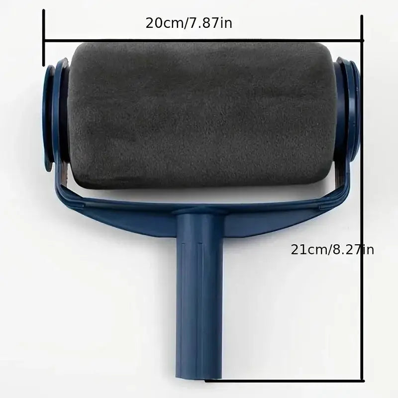 1Pcs Paint Roller Brush - Handheld Paint Roller - Cleaning Paint Roller - Roller Tool For Painting Room Walls Ceilings Floors