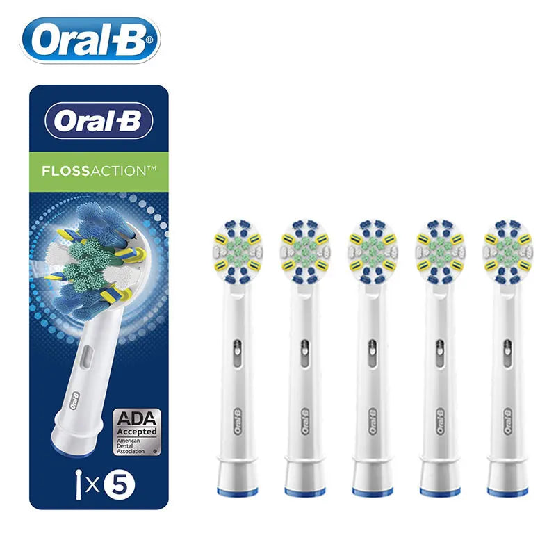 Oral-B EB60 Sensi Ultrathin Replacement Electric Toothbrush Heads Clean and Care Sensitive Original Refill Tooth Brush for Adult